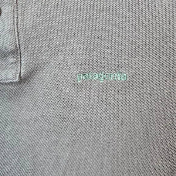 Patagonia Men’s Gray Short Sleeve Golf Polo Shirt Size XXS - Picture 3 of 9